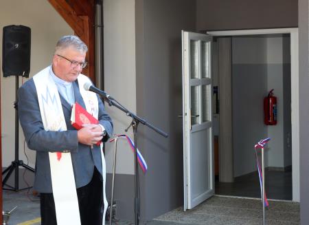 Otvoritev prizidave gasilskega doma v Bezuljaku 17 FOTO LJUBO VUKELIČ